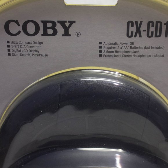 Coby Personal CD Player Still New in Package - Picture 4 of 4